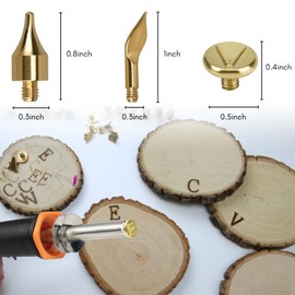 Wood Burning Letter, WoodBurning Alphabet 26 Letters Stamp Pyrography Embossing Kit for Adults Beginners