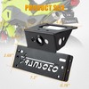 Motorcycle Fender Eliminator License Plate Mount Bracket Holder Compatible with