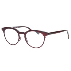 Calabria EB Low Hanging Fruit Round Reading Glasses +2.75 Red Grey Glitter Marble Women