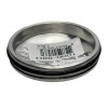 Foose Polished Aluminum Push In Wheel Center Cap 1000-88H