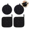 4 Pack Pot Holders for Kitchen Clearance, Hot Pads for