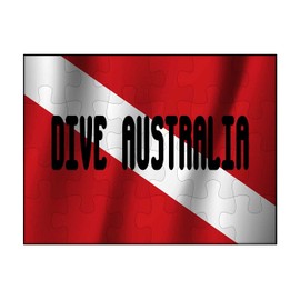 Makoroni - Dive Australia Diving Diver - Jigsaw Puzzle 30 pcs, DesR18