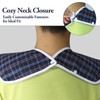 LWMLWM Washable Bibs Adult Reusable Adult Eating Bibs for Men
