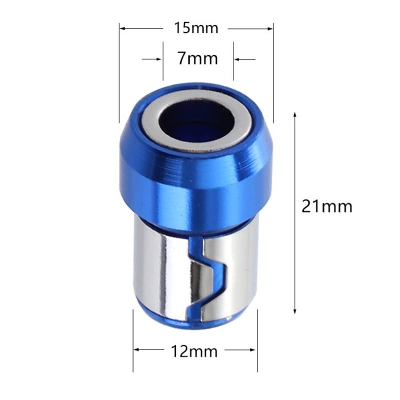 ArtisanShow 4PCS Screwdriver Head Magnetic Ring, Universal 1/4 inch 6.35mm