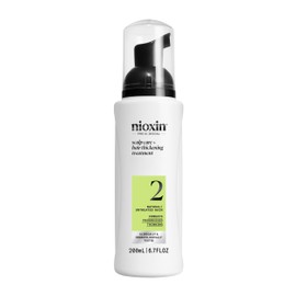 Nioxin System 2 Scalp Care + Hair Thickening Leave-In Treatment | For Natural Hair with Progressed Thinning | Boost Hair Density Against Breakage with Niacinamide & Biotin | 6.7 Fl Oz