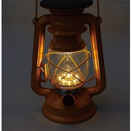 Maruwa Boeki Solar LED Premium Lantern, Navy, Size (W x D x H): Approx. 6.0 x 4.5 x 0.5 inches (15.3 x 11.5 x 23.8 cm), 4008800-04