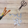 40 Pieces Ceramic Connector, 22-10 AWG High Temp Connectors, Twist
