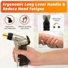 AUTOMAN Garden Hose Nozzle - 100% Metal High Pressure Spray