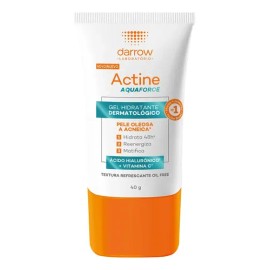 Gel Hidratante Dermatológico Darrow Actine Aquaforce Matificante para Piel Mixta a Grasa 40g