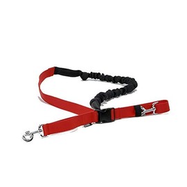 cat-or-dog.boutique Canicross Retractable Dog Lead Professional Extendable 2.5m (S: 12-20kg, Red)