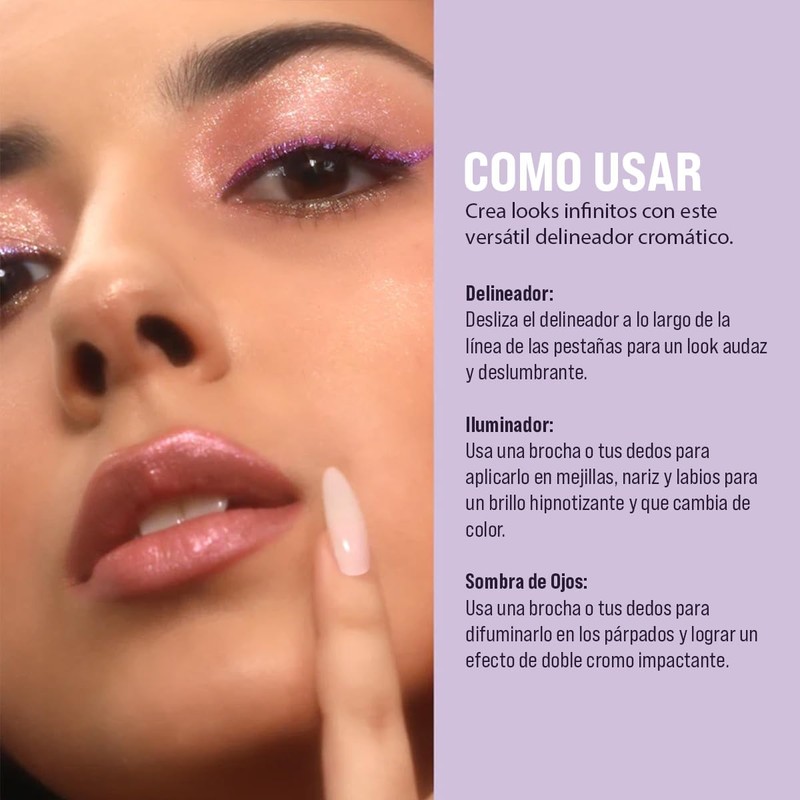 Moira Delineador Chromatic Show Liner (004, Misbehaving)