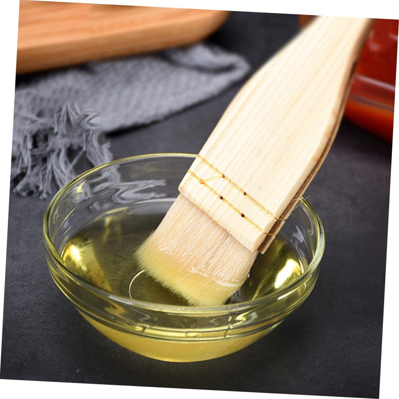 Abaodam 3Pcs Multi Use Woolen Brush for BBQ Baking Versatile