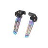 Mokuo Motorcycle Floding Footpegs in Aluminum Alloy Material Compatible with