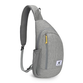 SKYSPER Sling Bag RFID Crossbody Sling Backpack Cross Body Shoulder Travel Bag Hiking Daypack for Women Men(Darkgrey)