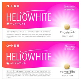 [2 Box Set] ro-to製薬 heriohowaito 24 Grain fa-nburokku Blend Beauty Supplement