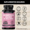 Probióticos Mujer Billion Prebióticos Prebiotic Inulina Agave Cepas Beyond Vitamins