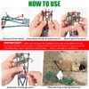 8 Pack Mole Gopher Traps for Outdoor Lawn and Garden,