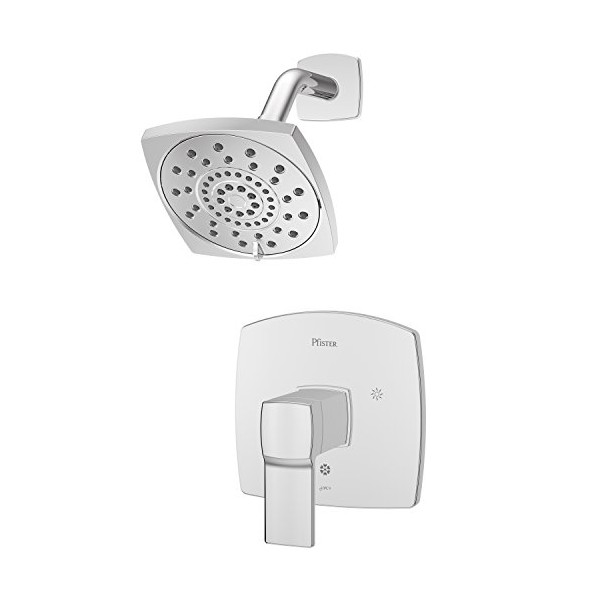 Pfister LG89-7DAC Deckard Shower Only Trim, Polished Chrome