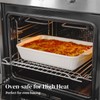 DOWAN Casserole Dishes for Oven, Baking Dishes Set, Ceramic Bakeware