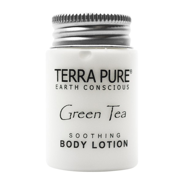 Terra Pure Body Lotion, Travel Size Hotel Amenities, 1 oz (Case of 20)