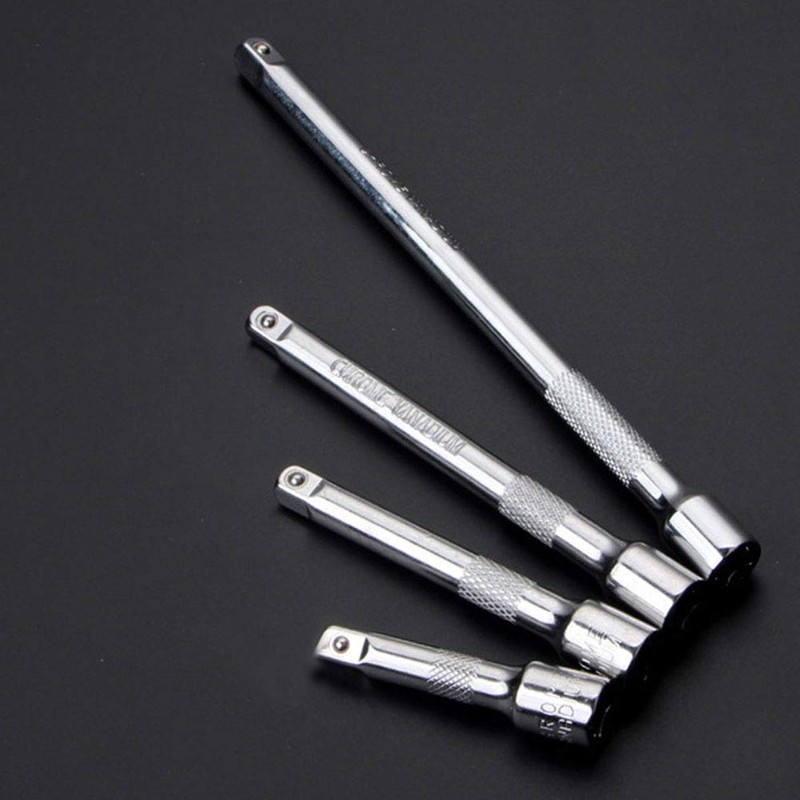 Faderr Socket Extender Bars, 4PCS Ratchet Wrench Extension Bar Drive
