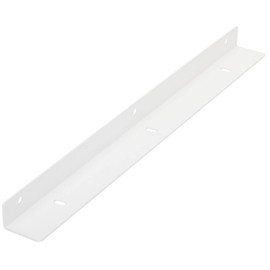 SOTECH Support Bracket 400 mm White Including Mounting Material Mounting Bracket Steel Angle Wall Mounting Bracket for Worktop Heavy Duty Console Heavy Duty Angle