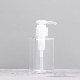 Lotion pump empty bottle shampoo refill container small transparent bathroom refill bottle shampoo dispenser / 로션 펌프 공병 샴푸 리필용기 소형 투명 욕실리필병 샴푸디스펜서