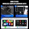 2 in 1 Wireless Carplay Adapter /Android Auto Adapter USB