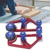 Woodworking Bearing Stock Feeder with Sliding Blocks Table Saw Feed
