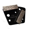 3 Pcs Trapezoid Genenal Sintering Diamond Grinding Disc Block for