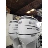 Suzuki 250 hp FourStroke Engine Decal sticker carbon fiber & silver kit