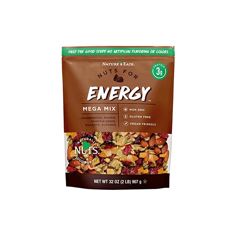 Nature's Eats Energy, Mega Mix, 32 Oz