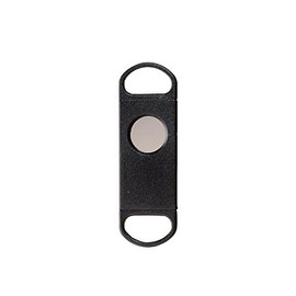 Thirsty Rhino Gado, Guillotine Cigar Cutter, Single Blade, Black (Set of 6)