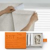Sovtfides 100% Blackout Self Adhesive Portable Curtains for Bedroom Easy