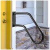 SDNBHT Hand Rails for Outdoor Steps 1-3 Steps Handrails for