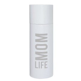 Stephan Baby Gift for Mom Matte Stainless Steel Skinny Tumbler With Straw, 20-Ounce, Momlife