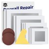 Breliter Drywall Repair Patch Kit, 13 Pcs Self-Adhesive Aluminum Wall