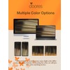 DOORES Tape in Hair Extensions Human Hair, Dark Brown to