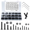 FandWay M2 M2.5 M3 Screws Set, 900 Pieces Countersunk Screws