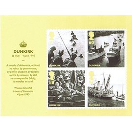 2010 Britain Alone - Dunkirk Miniature Sheet No. 72 - Royal Mail Stamps