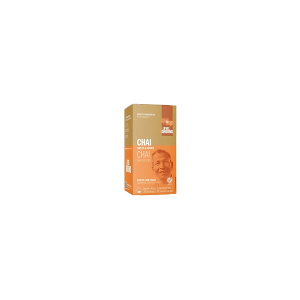 Level Ground Chai Tea 20 Count