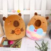 LSYDCARM Capybara Stuffed Animal, 8inch Cute Basketball Capybara Plushies for
