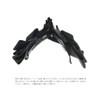 VINGTAINE Grosgrain Black Ribbon Banana Clip Simple Hair Accessory H7518A-