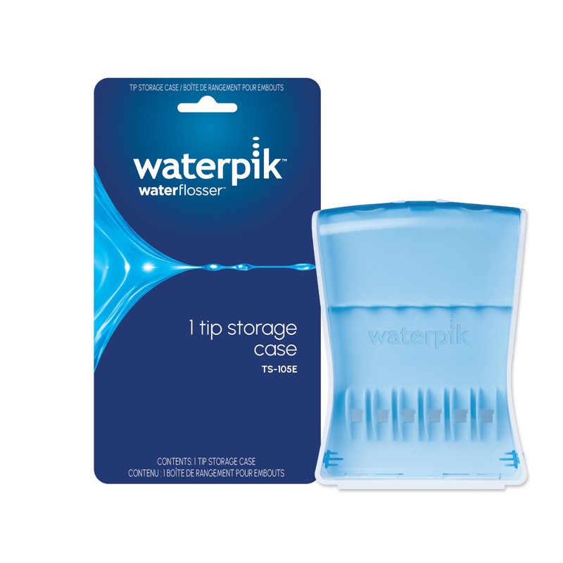 Waterpik Convenient Hygienic Sturdy Storage Case for Replacement Tips, No