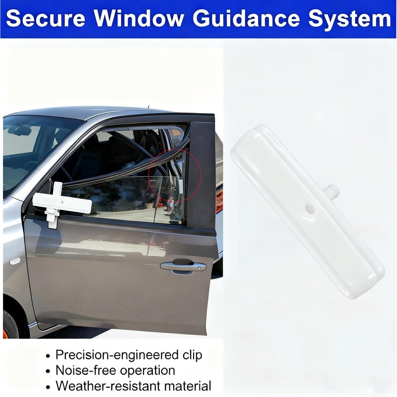 2PCS Compatible Door Window Glass Run Channel Track Repair Guide
