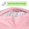 Apex Furnishings Single Duvet Cover Set Blush Pink, Brushed Microfibre