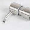 2 Pack Soap Dispenser Pump Replacement Stainless Steel Soap Dispenser