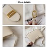 Sanxiner Classic - Bolso de hombro retro pequeño, bolso de