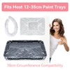 20 Pack Paint Tray Liners - 70cm Elastic Paint Pan