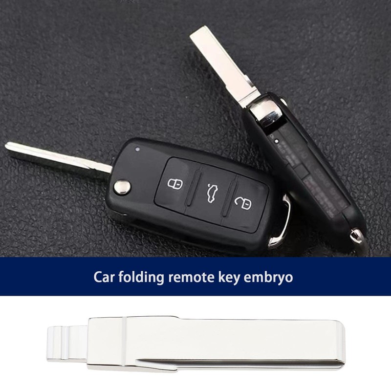ECSiNG Pack of 10 Flip Remote Control Key Blade Car